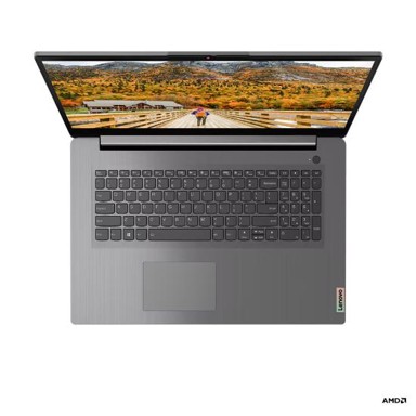 LENOVO Laptop IdeaPad 3 82KV00N5SC / AMD Ryzen 5 5500U, 17.3" 1920x1080 IPS, 12GB, 512GB SSD, AMD Radeon Graphics, Windows 11, sivi